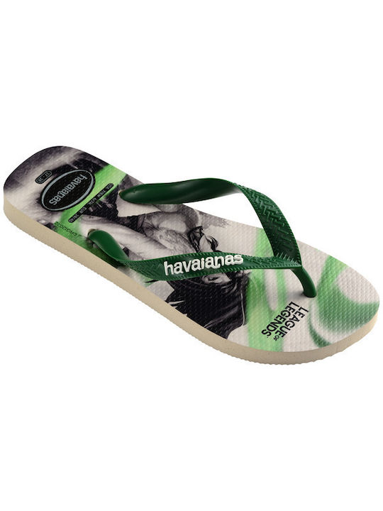 Havaianas Top League of Legends Flip Flops bărbați Beige/Amazonia