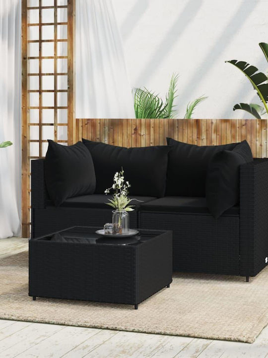 Set Camera De Zi Pentru Exterior 3 Piese Negru ...