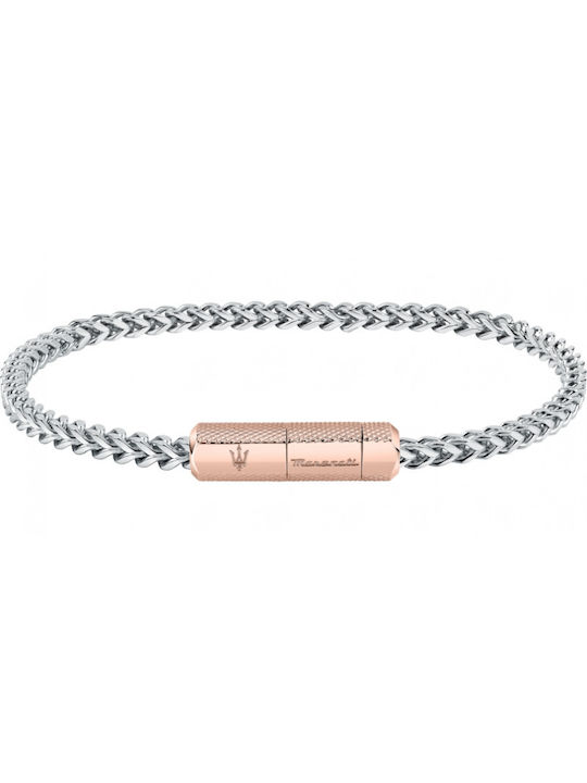 Maserati Armband Kette aus Stahl Vergoldet