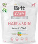 Brit Care Hair & Skin 1kg Ξηρά Τροφή για Ενήλικους Σκύλους με Ψάρια