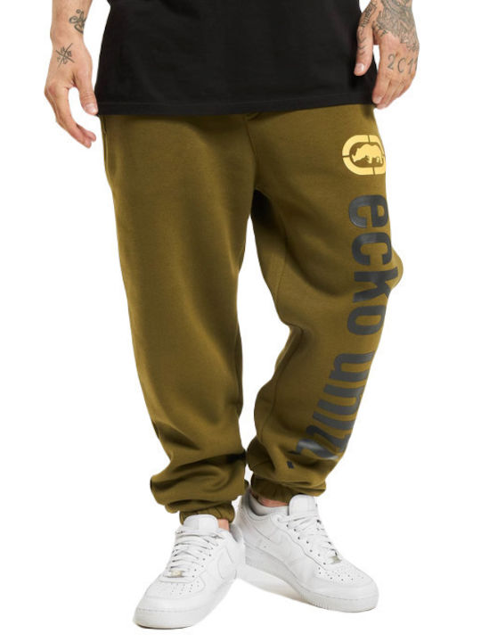 ECKO UNLTD 2FACE SWEATPANTS OLIVE Ecko Unltd. oliv ECKOSP1002OLV