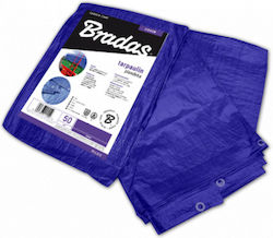 Bradas Standard Водоустойчив Брезент 50гр/кв.м 3x3м. Тип светлина Син