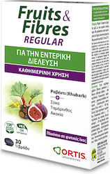 Ortis Fruits & Fibres 30 ταμπλέτες Ortis Fruits & Fibres 30 ταμπλέτες