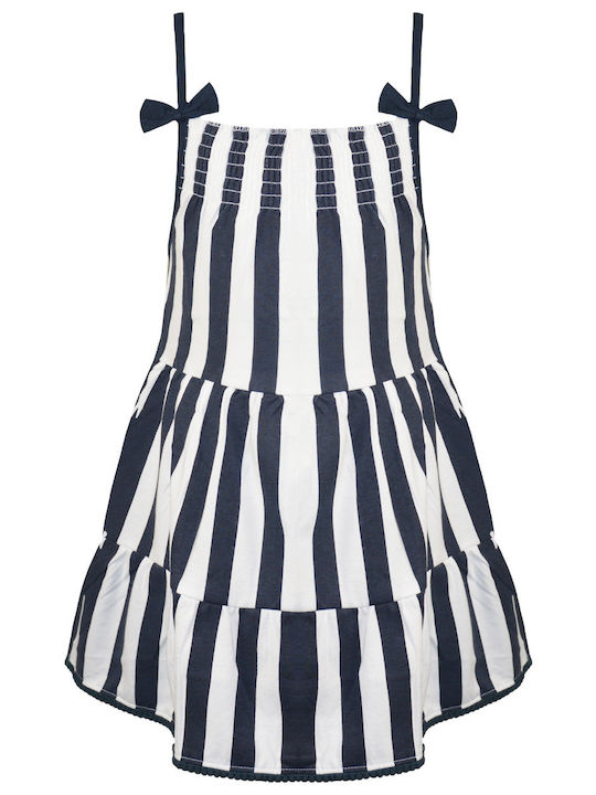Energiers Children's Dress Sleeveless Striped Blue