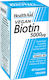 Health Aid Vegan Biotin Βιταμίνη για τα Μαλλιά, τo Δέρμα & τα Νύχια 5000mcg 60 φυτικές κάψουλες
