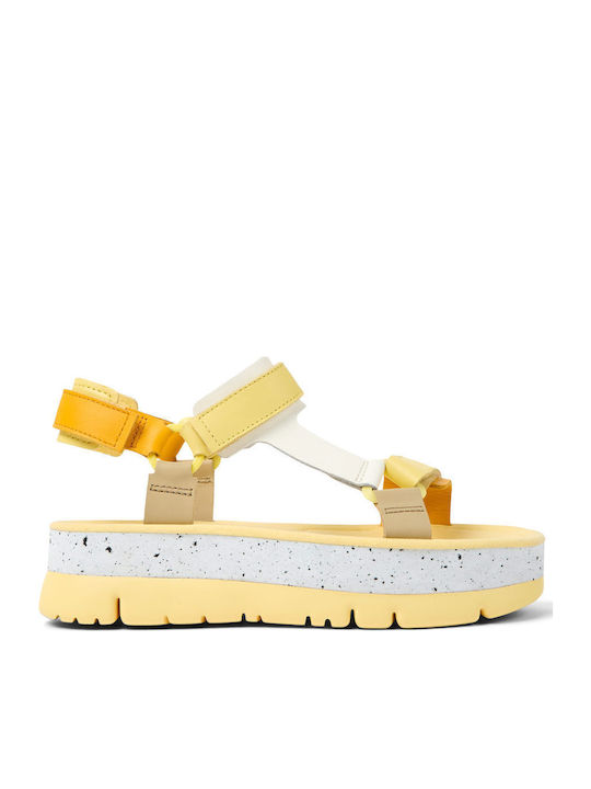 Camper Oruga Up Γυναικεία Σανδάλια Flatforms Κί...