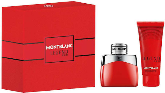 MontBlanc Legend Red Ανδρικό Σετ με Eau de Toilette 2τμχ