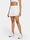 Nike Club Women's Skort High Waist in White color