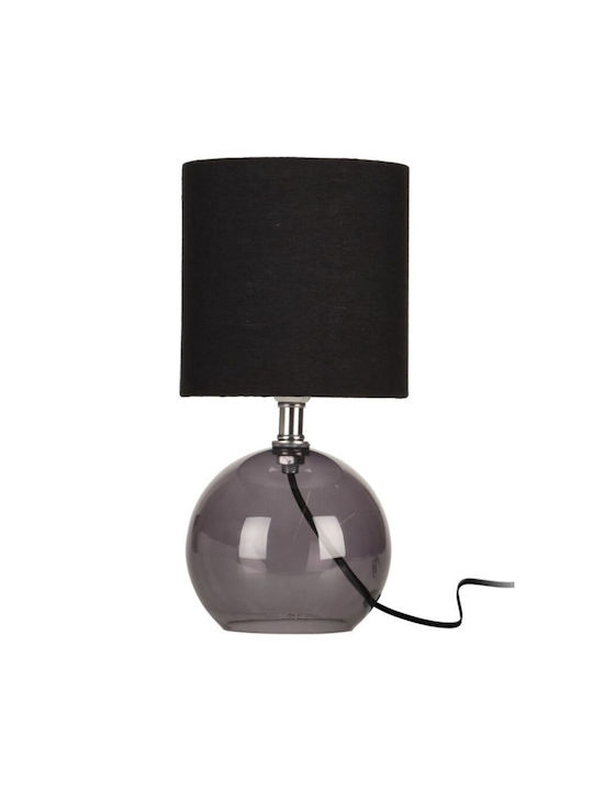 H&S Classic Table Lamp E14 Black/Transparent