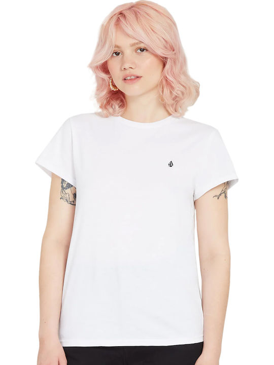 Stone Blanks Damen T-Shirt Weiß