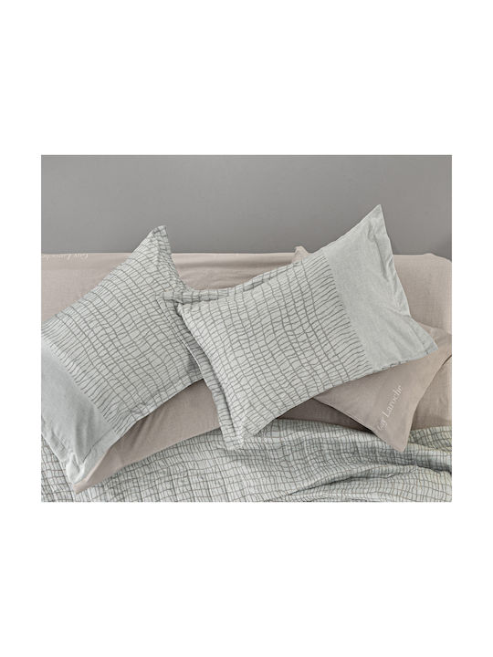 Guy Laroche Netto Kissenbezug-Set Oxford Mint 5...