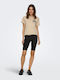 Schulung Frauen Fahrrad Leggings Schwarz
