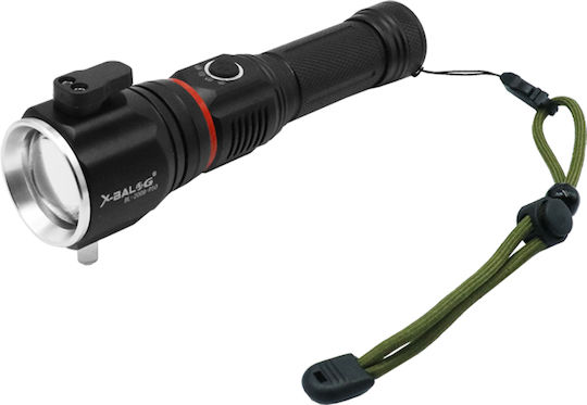 X-Balog Wiederaufladbar Taschenlampe LED BL-SY-2008-P50 Schwarz