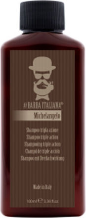Barba Italiana Shampoo Tri-Action Michelangelo Σαμπουάν κατά της Πιτυρίδας για Όλους τους Τύπους Μαλλιών 100ml