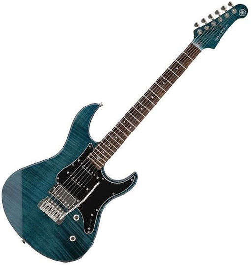 Yamaha PAC-612V II FM Electric Guitar Stratocaster with HSS Pickup Configuration Indigo Blue