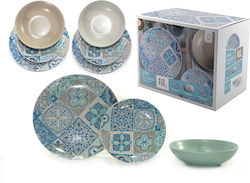 ArteLibre Porcelain Dinnerware Set Multicolour 18pcs