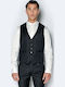 Men's Vest Slim Fit Marine