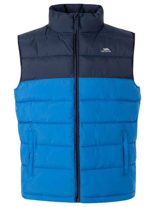 Trespass Αμάνικο Μπουφάν Puffer Μπλε