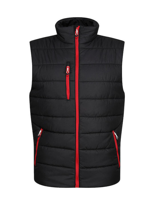 Regatta Men's Winter Sleeveless Puffer Jacket Black