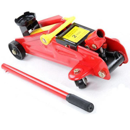 Factory Hydraulic Carriage Jack with Lifting Capacity up to 29.5cm and Weight Capacity up to 2 Tons