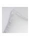 Borea Striped Satin Hotel Sheet White Queen Size 240x260cm Cotton & Viscose 1pcs