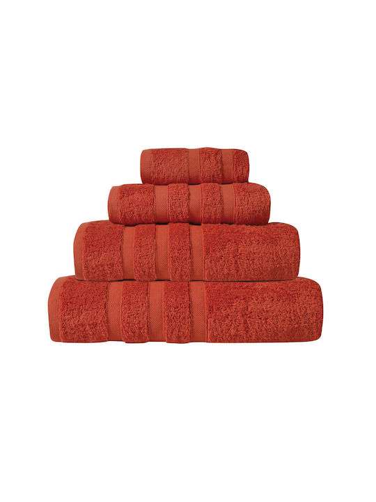 Das Home Bath Towel Prestige 90x160cm. 1166 Terracotta Weight 650gr/m²