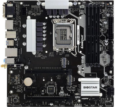 Biostar B760MZ-E Pro Wi-Fi Motherboard Micro ATX with Intel 1700 Socket