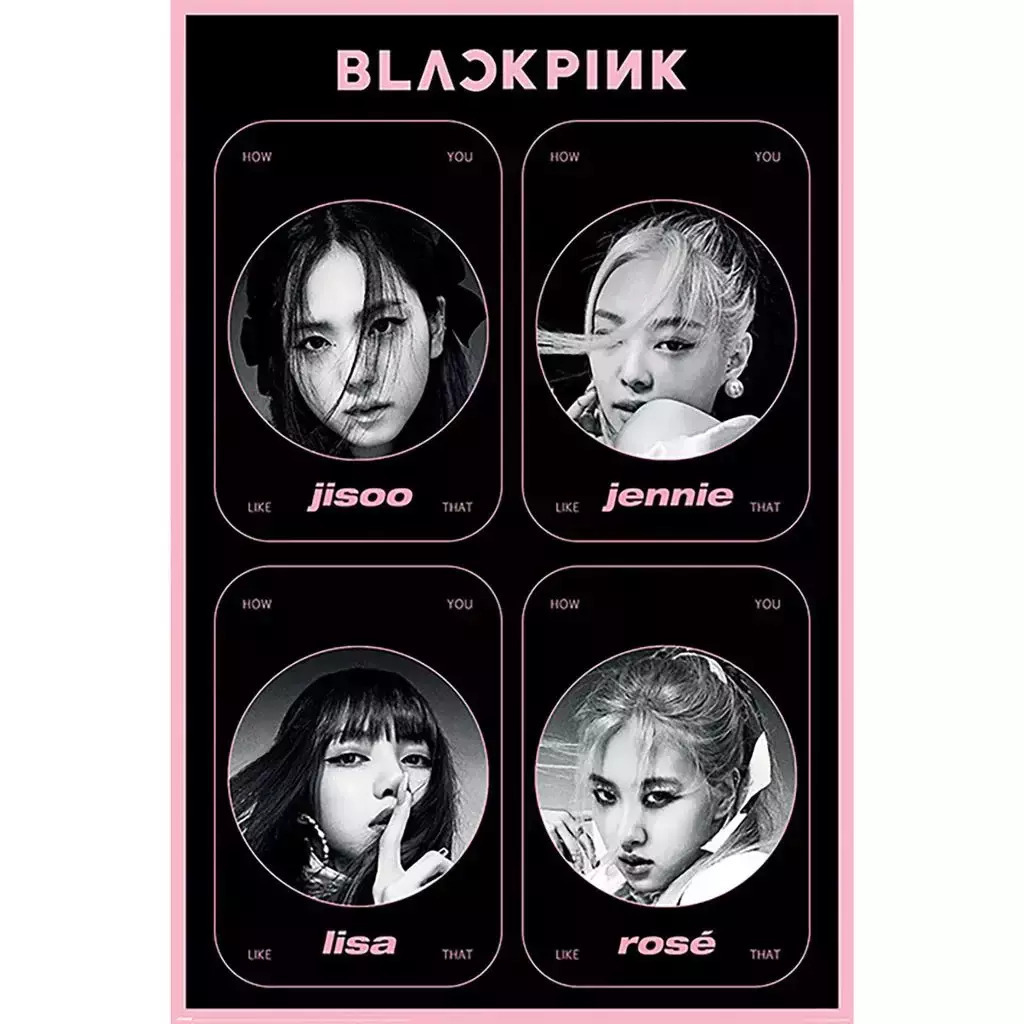 廃盤　BLACKPINK : THE SHOW トレカ、ポスター全てあり Pyramid International Poster BlackPink (How You Like That) PP34780