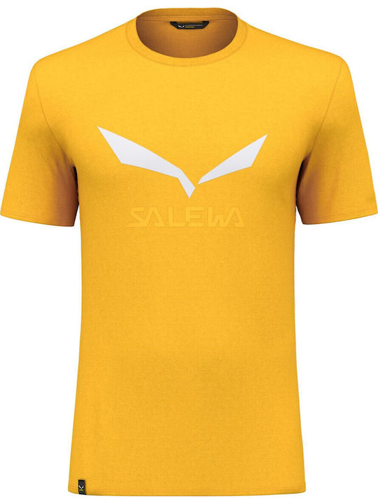 Solidlogo T-shirt Gold Melange
