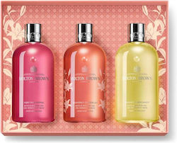 Molton Brown Women's Body Cleansing Cleansing Set Suitable for All Skin Types with Bubble Bath 900ml