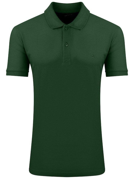 Guy Laroche Herren Shirt Kurzarm Polo Grün