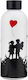 Graffiti Banksy's Kids on Guns Bottle Thermos Stainless Steel / Aluminum 500ml Multicolour