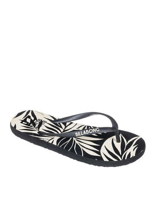 Billabong Dama Σαγιονάρες σε Μαύρο Χρώμα
