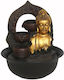 AT0000539 Fântână Buddha cu Iluminare LED 20x20x22cm