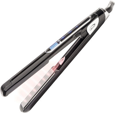 Ultron 74676 Hair Straightener with Ceramic Plates 45W Black/Silver