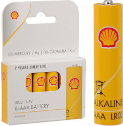 Shell AAA 1.5V 6бр C31300300 Shell AAA 1.5V 6бр C31300300