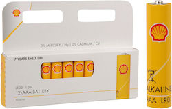 Shell AAA 1.5V 12бр C31300310 Shell AAA 1.5V 12бр C31300310