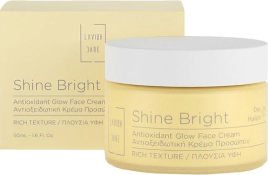 Lavish Care Shine Bright Rich Cream Face Day with Aloe Vera 50ml