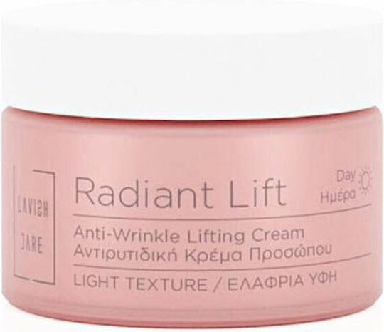 Lavish Care Radiant Lift Light Cream Face Day with Aloe Vera 50ml