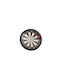 Bakaji Wall Clock Plastic Black Ø30.5cm