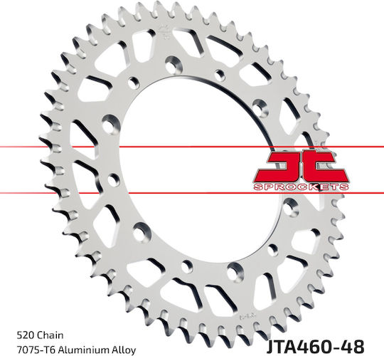 JT Sprockets Γρανάζι Πίσω 48 Δοντιών για Kawasaki KXF 250