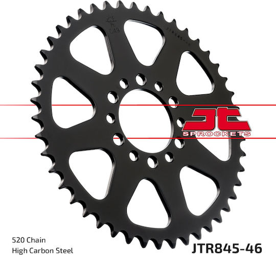 JT Sprockets Rear Sprocket 46 Teeth for Yamaha XT 250