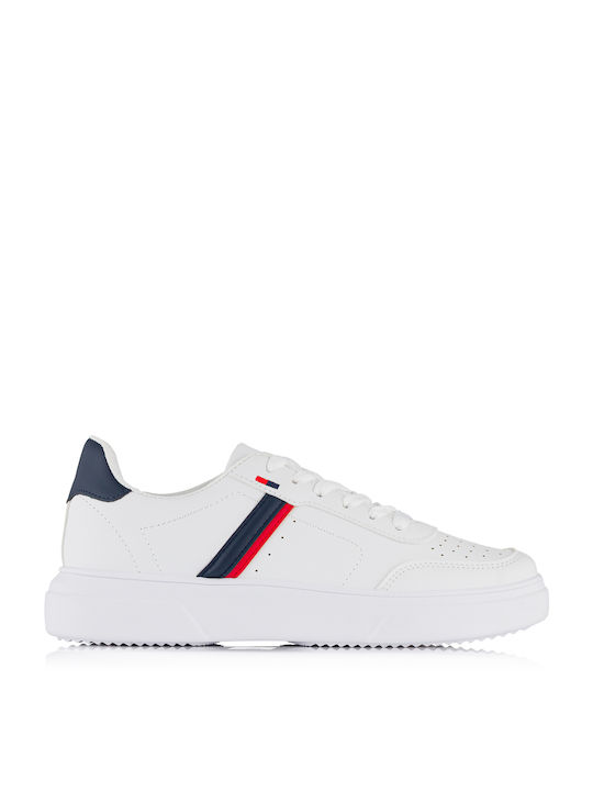 Jomix Cassian Bărbați Sneakers White / Blue