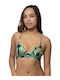 Kano Bikini Τριγωνάκι με Ενίσχυση Floral