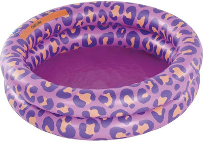 Swim Essentials Purple Leopard Children's Pool PVC Inflatable