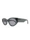 Chimi 06.2 Women's Sunglasses with Black Plastic Frame and Black Lens