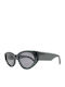 Chimi 06.2 Women's Sunglasses with Black Plastic Frame and Black Lens