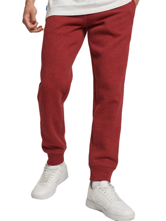 Superdry Men's Sweatpants with Rubber Rhubarb Marl