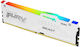 Kingston Fury Beast RGB 16GB DDR5 RAM cu Viteză 5600 pentru Desktop