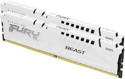 Kingston Fury Beast 32GB DDR5 RAM cu 2 module (2x16GB) și Viteză